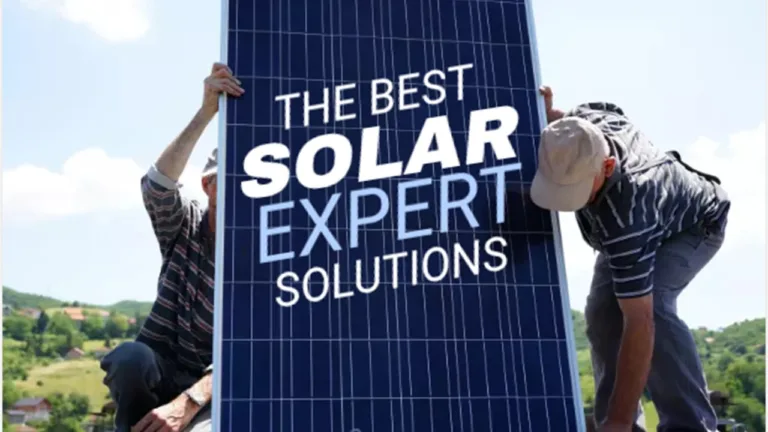 Expert technicians installing solar panels on a rooftop for EL Solar Solutions."